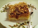 Lemon pie with streusel