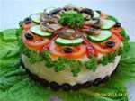 Mushroom cake