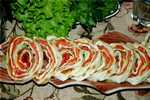 Roll con il salmone