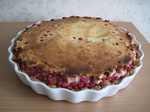 Red currant pie