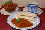 Apricot jam with blossom water