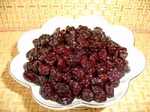 Homemade dried cherries