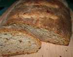 Fragrant bread with sunflower seeds