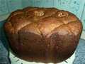 Whole grain nut bread with sourdough