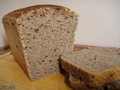 Pane d'orzo integrale con lievito naturale