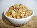 Porridge-guarnire di miglio e bulgur con patate