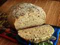 Wheat-rye bread in a slow cooker