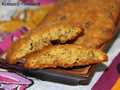 Orange cookies with cranberries