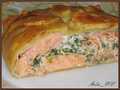 Salmón en croute