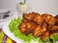 Oven crispy wings