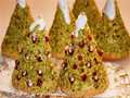 Sponge cake Christmas tree