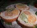 Chicken roll Tricolor