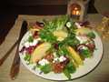 Christmas star salad