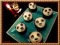 Cupcakes Pequeños Pandas