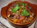 Vegetable stew with lentils Beluga