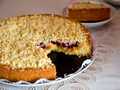 Tarta de frutas y streusel