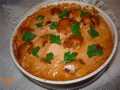 Meat balls in tomato-cream sauce