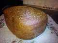 Rye bread with caraway seeds and sourdough coriander