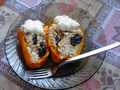 Stuffed peppers with turkey and prunes in a multicooker Polaris PMC 0517AD