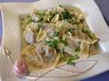 Pasta agnelotti with ossobuco