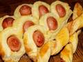 Cheese and Bacon Twists and Puff Pastry Sausages by Lorraine Pascal