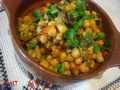 Garbanzos con verduras