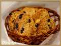 Oatmeal cookies with raisins and pumpkin seeds