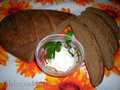 Pan de centeno y trigo fermentado con masa madre