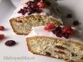 Coconut dried fruit bread