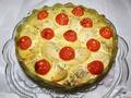 Pastel tricolor con espinacas (Torta salata tricolore)