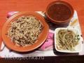 Norin (carne en rodajas finas con fideos)