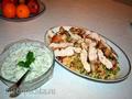 Couscous with Greek salad (D. Oliver)