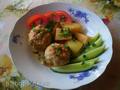 Minced fish meatballs in the Steba pressure cooker