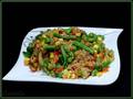 Bulgur vegetables