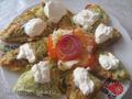 Frittelle di zucchine in una macchina per sandwich Steba SG40