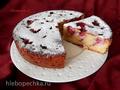 Torta di fragole (bacche) su kefir