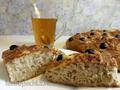 Focaccia στη ζύμη