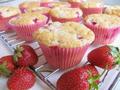 Muffins alla fragola