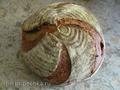 Buckwheat bread with sourdough caraway seeds