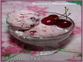 Cherry ice cream with Mascarpone (Brand 3812 ice cream maker)