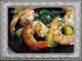 King prawns in garlic sauce in the Philips HD9235 Airfryer