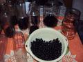 Composta di ribes nero per l'inverno