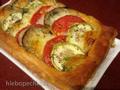 Ratatouille on puff pastry