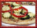 Vegetable pizza in BBK grill and Princess pizza maker