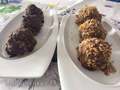 Oven cutlets with two types of breading