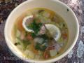 Soup a la Minestrone with tuna