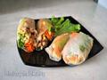 Spring rolls with chicken