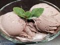 Chocolate mint ice cream