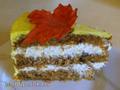 Autumn mood cake carrot