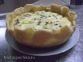 Quiche de puerro, calabacín y pollo (Multicooker Philips HD3060 / 03)